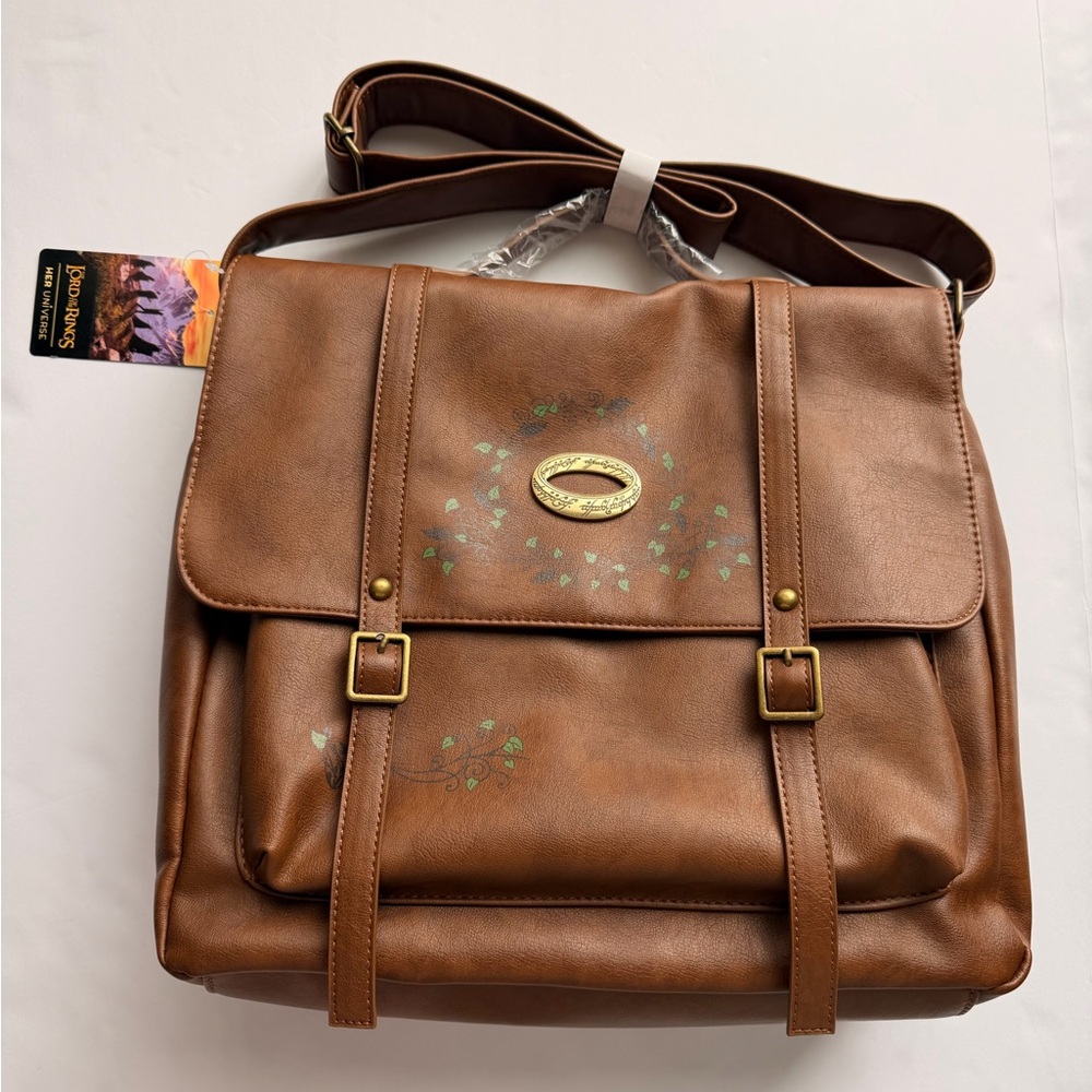 New Lord Of The Rings Crossbody Bag Leaves Messenger - Picture 6 of 11